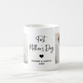 Zwart-Wit | Fotoscript eerste Moederdag Koffiemok (Center)