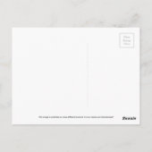 Zwart-wit  Fractal Kaleidoscoop Briefkaart (Achterkant)