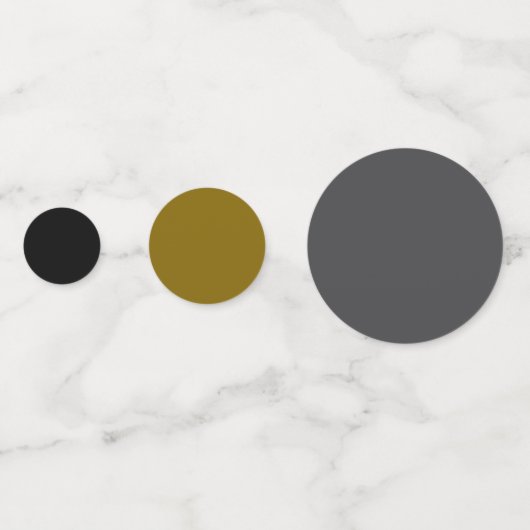 Zwart-wit Franse Bulldog Face Table Confetti (Achterkanten)