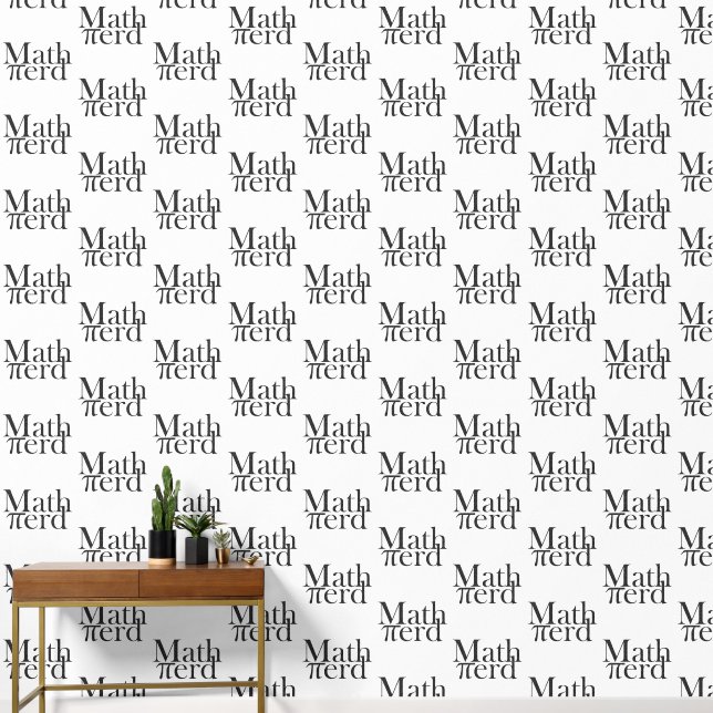 Zwart-wit Funny Pi Wiskunde Nerd Science Teacher Behang (Hal)