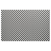 Zwart wit gebarsten patroon stof (Yard (91,4 cm))