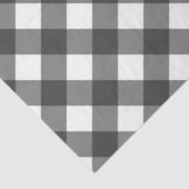 Zwart-wit geblokt papier (Detail)