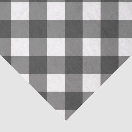 Zwart-wit geblokt papier (Detail)