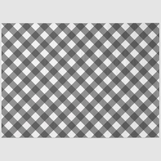 Zwart-wit geblokt papier (Voorkant)