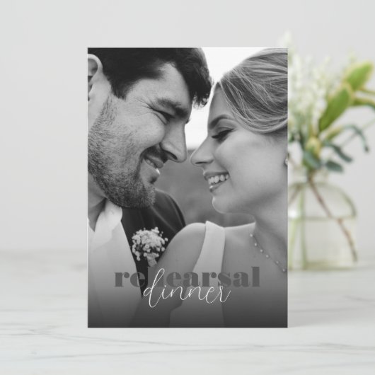 Zwart-wit, gebold rehearings voor script, inwendig kaart (Staand voorkant)