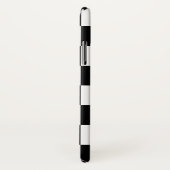 Zwart-wit gecheckt patroon (WB) Case-Mate iPhone Case (Achterkant / rechts)