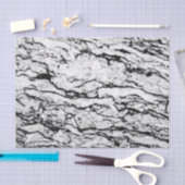 Zwart-wit, gecompliceerd marmer stonpatroon tissuepapier (Craft)