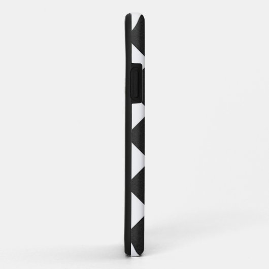 Zwart-wit gecontroleerd Case-Mate iPhone case (Achterkant/rechts)