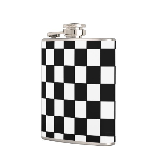 Zwart wit gecontroleerd - Kolf Heupfles (Links)