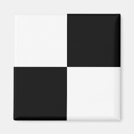 Zwart wit gecontroleerd magneet