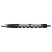 Zwart-wit gecontroleerd pansiepatroon pen (Voorkant)