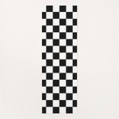 Zwart wit gecontroleerd patrooncontrolebord contro yogamat (Voorkant)