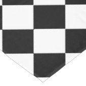 Zwart-wit gecontroleerd - tafelkleed (Gekanteld)