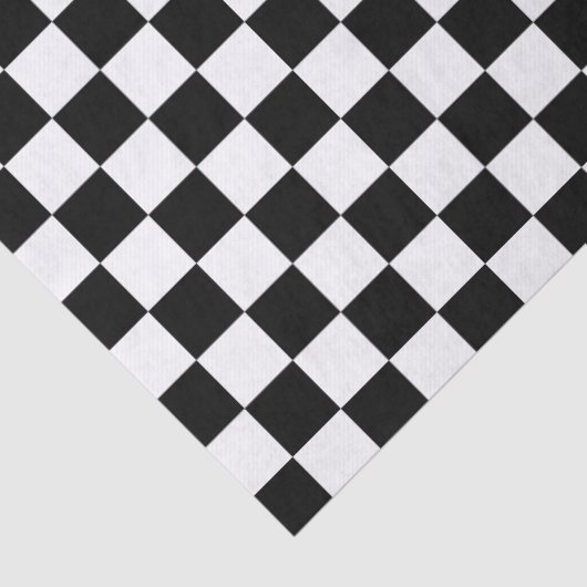 Zwart-wit gecontroleerd tissuepapier (Detail)