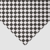 Zwart-wit gecontroleerd tissuepapier (Detail)