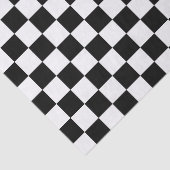 Zwart-wit gecontroleerd tissuepapier (Detail)