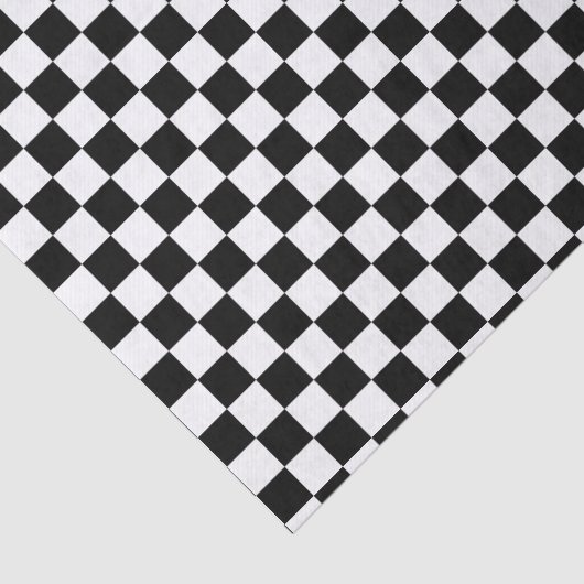 Zwart-wit gecontroleerd tissuepapier (Detail)