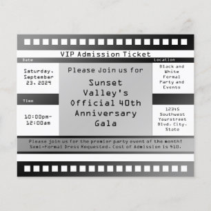 Zwart/wit, gedrukt kaartbrochure flyer