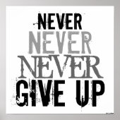 Zwart-wit geeft geen Art Poster op (Voorkant)