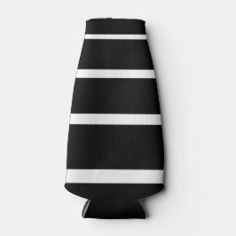Zwart-wit gegradueerde strepen flesjeskoeler