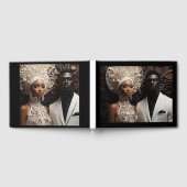 Zwart-wit Gekleed Paar AA Gastenboek (Volledig)