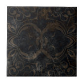  zwart-wit, gekleurd met marmer-look tegeltje (Voorkant)