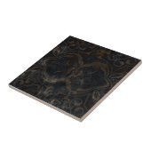  zwart-wit, gekleurd met marmer-look tegeltje (Zijkant)