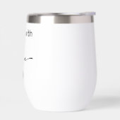 Zwart & Wit Gemaakt met Liefde Thermische Wijn Tum (Links)