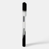 Zwart-wit gemarmerd inktpatroon - Modern Abster Case-Mate iPhone Case (Achterkant / Rechts)