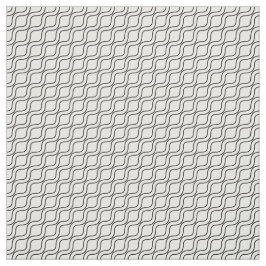 Zwart-wit geometrie slangenpatroon bij de tuin stof