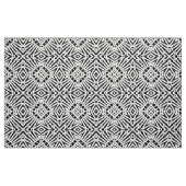 Zwart-wit geometrisch abstract zebro pattern stof (Fat Quarter)