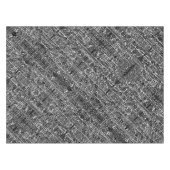 Zwart-wit geometrisch art 2 tafelkleed (Voorkant (Horizontaal))