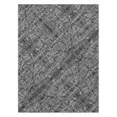 Zwart-wit geometrisch art 2 tafelkleed (Voorkant)