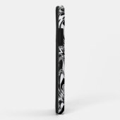 Zwart-wit geometrisch artikel 12 Case-Mate iPhone case (Achterkant/rechts)