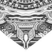 Zwart-wit geometrisch artikel 15 tafelkleed (Gekanteld)