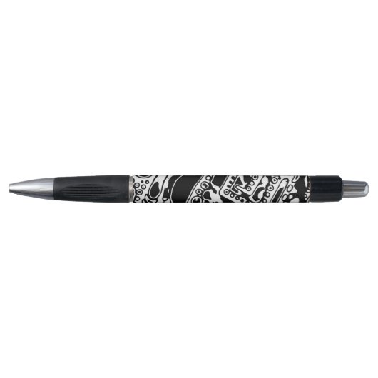 Zwart-wit Geometrisch artikel 25 Pen (Voorkant)