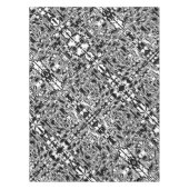 Zwart-wit Geometrisch artikel 25 Tafelkleed (Voorkant)