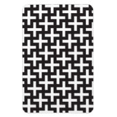 Zwart-wit geometrisch magneet (Verticaal)