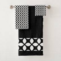 Zwart-wit geometrisch patroon