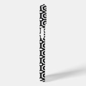 Zwart-wit geometrisch patroon Case-Mate iPhone case (Achterkant / Rechts)
