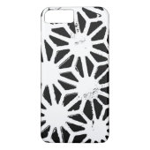 Zwart-wit geometrisch patroon Case-Mate iPhone case (Achterkant)