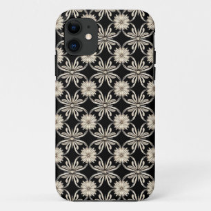 Zwart-wit geometrisch patroon Case-Mate iPhone case