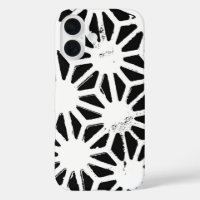 Zwart-wit geometrisch patroon