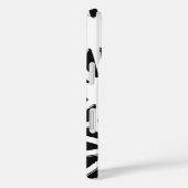 Zwart-wit geometrisch patroon Case-Mate iPhone case (Achterkant / Rechts)