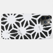 Zwart-wit geometrisch patroon Case-Mate iPhone case (Achterkant (horizontaal))