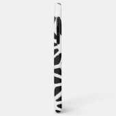 Zwart-wit geometrisch patroon Case-Mate iPhone case (Achterkant/links)