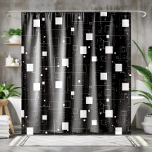 Zwart-wit geometrisch patroon