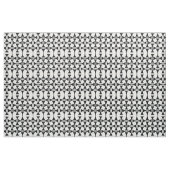 Zwart-wit geometrisch patroon stof (Yard (91,4 cm))