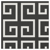 Zwart-wit geometrisch patroon stof (Close Up)