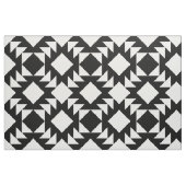 Zwart-wit geometrisch patroon stof (Fat Quarter)